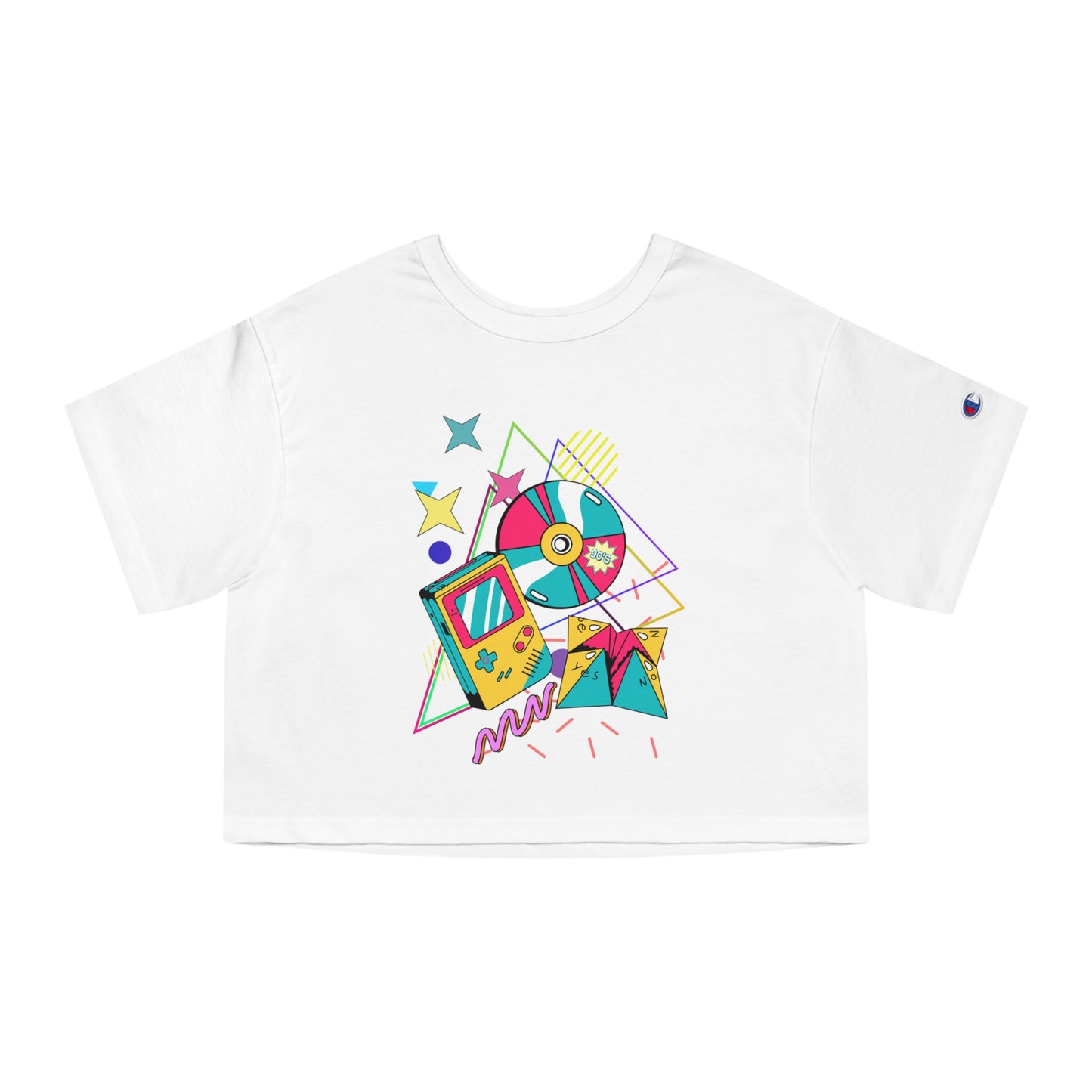 90's Nostalgia Women's Cropped T-Shirt