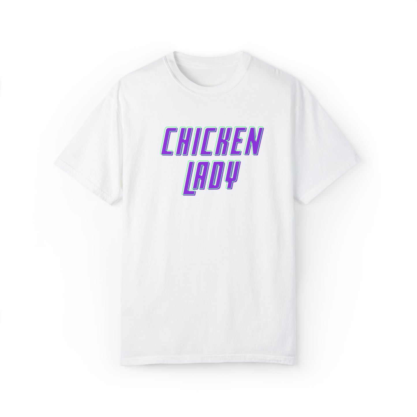 Chicken Lady T-Shirt Homestead Comfort Colors Tee