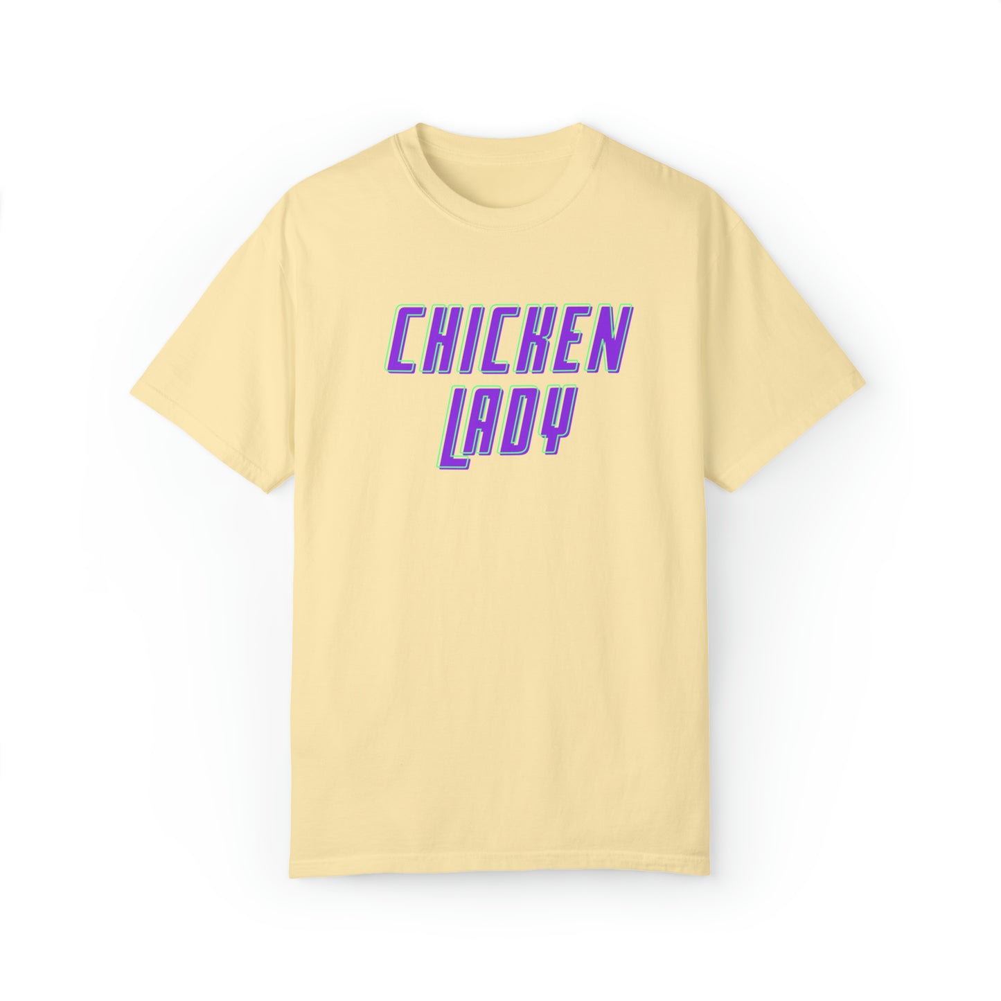 Chicken Lady T-Shirt Homestead Comfort Colors Tee