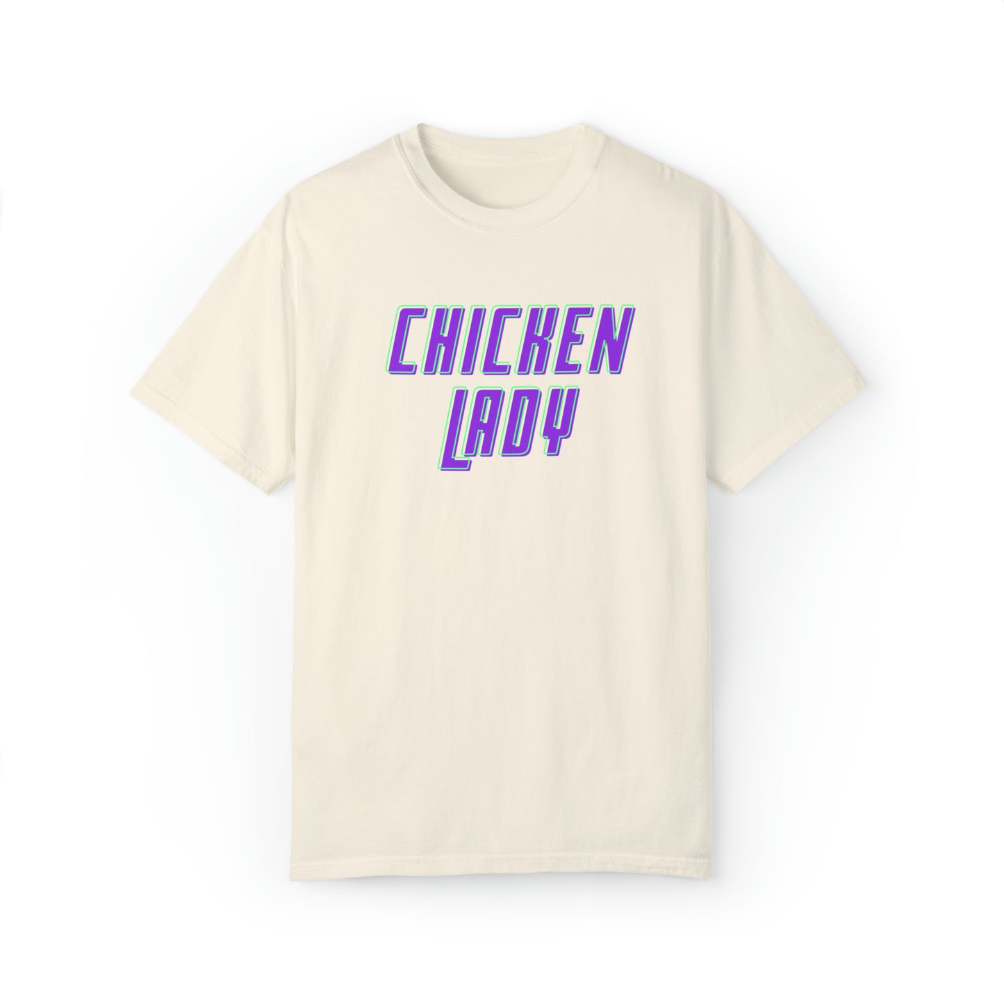 Chicken Lady T-Shirt Homestead Comfort Colors Tee