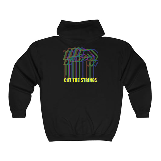 Cut The Strings Hoodie Conspiracy Sweatshirt Unisex Heavy Blend™