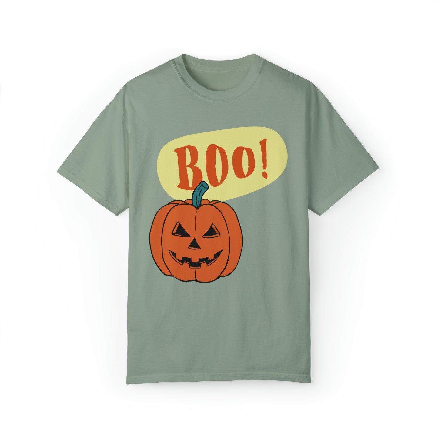 Boo! Retro Halloween Comfort Colors Unisex T-Shirt