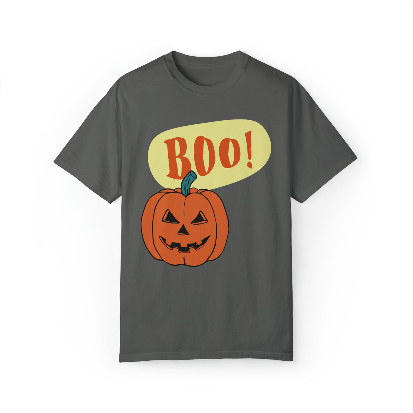 Boo! Retro Halloween Comfort Colors Unisex T-Shirt