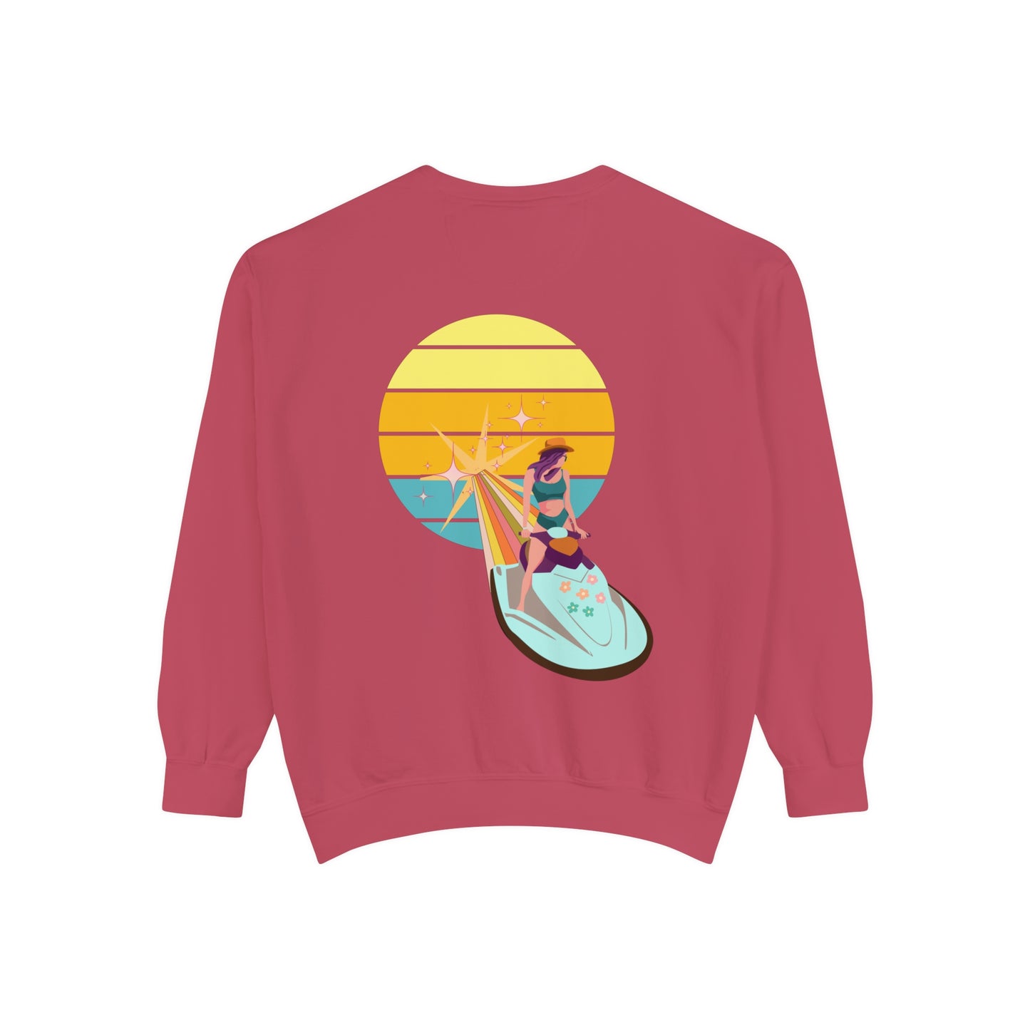 Retro Lake Sweatshirt for Women