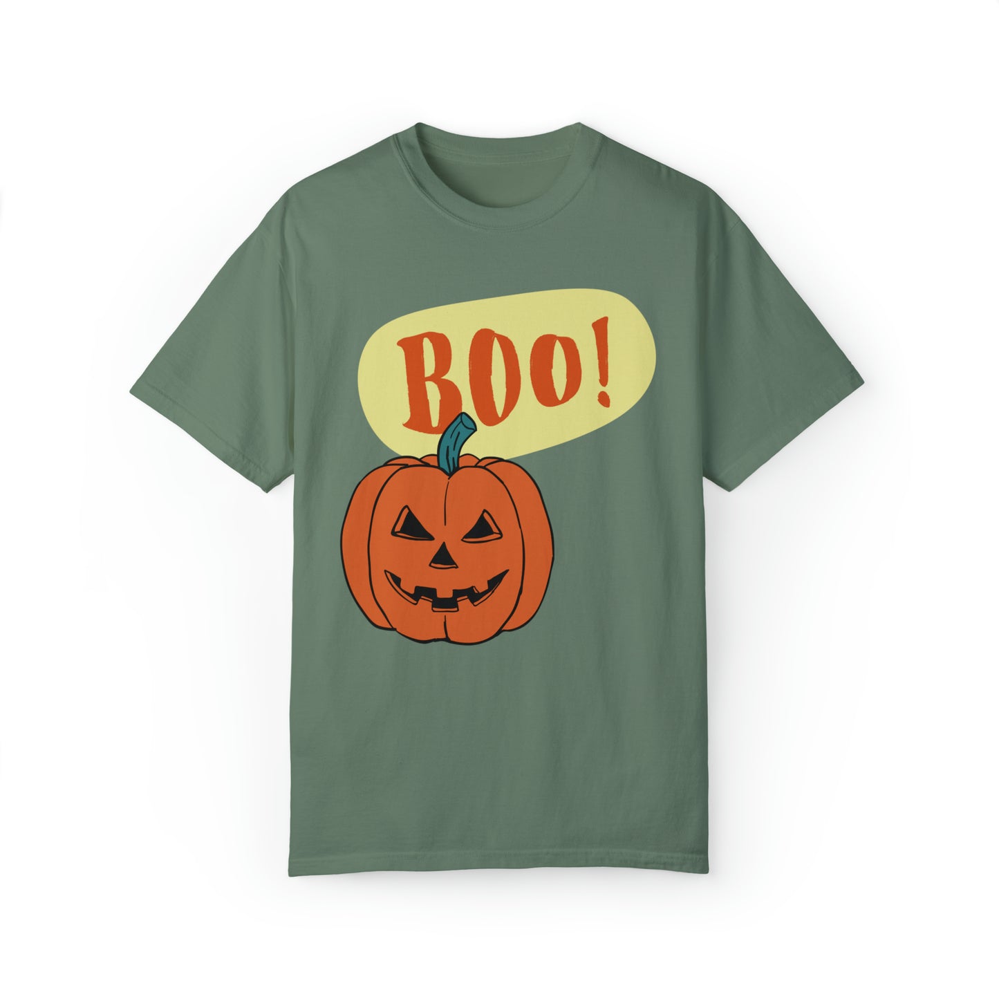 Boo! Retro Halloween Comfort Colors Unisex T-Shirt