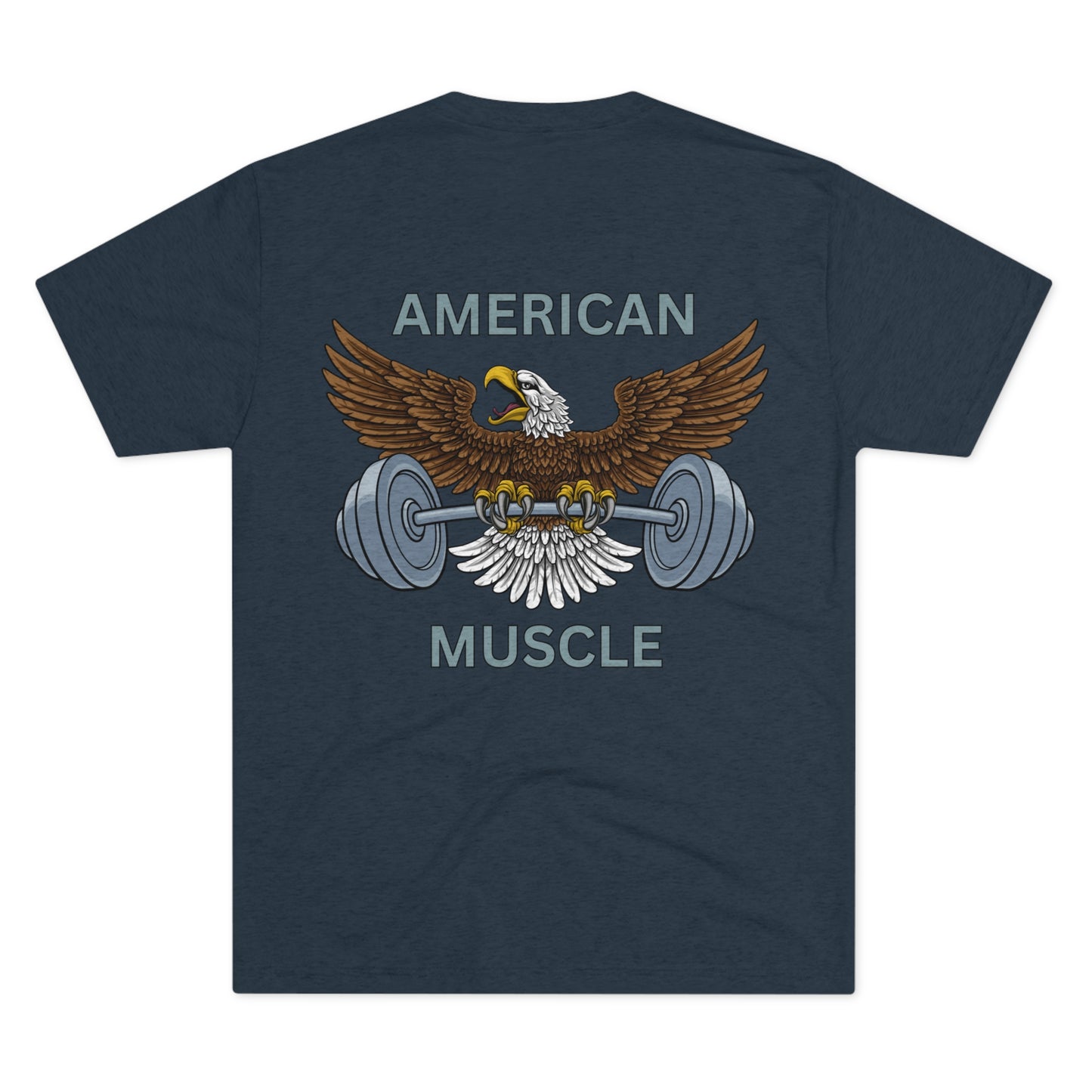 American Muscle T-Shirt, Bald Eagle Shirt for Men