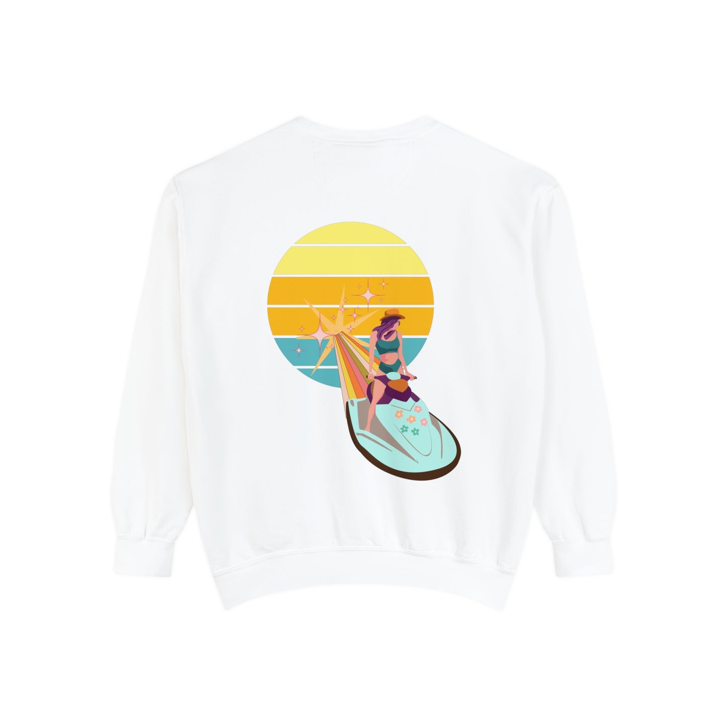 Retro Lake Sweatshirt for Women