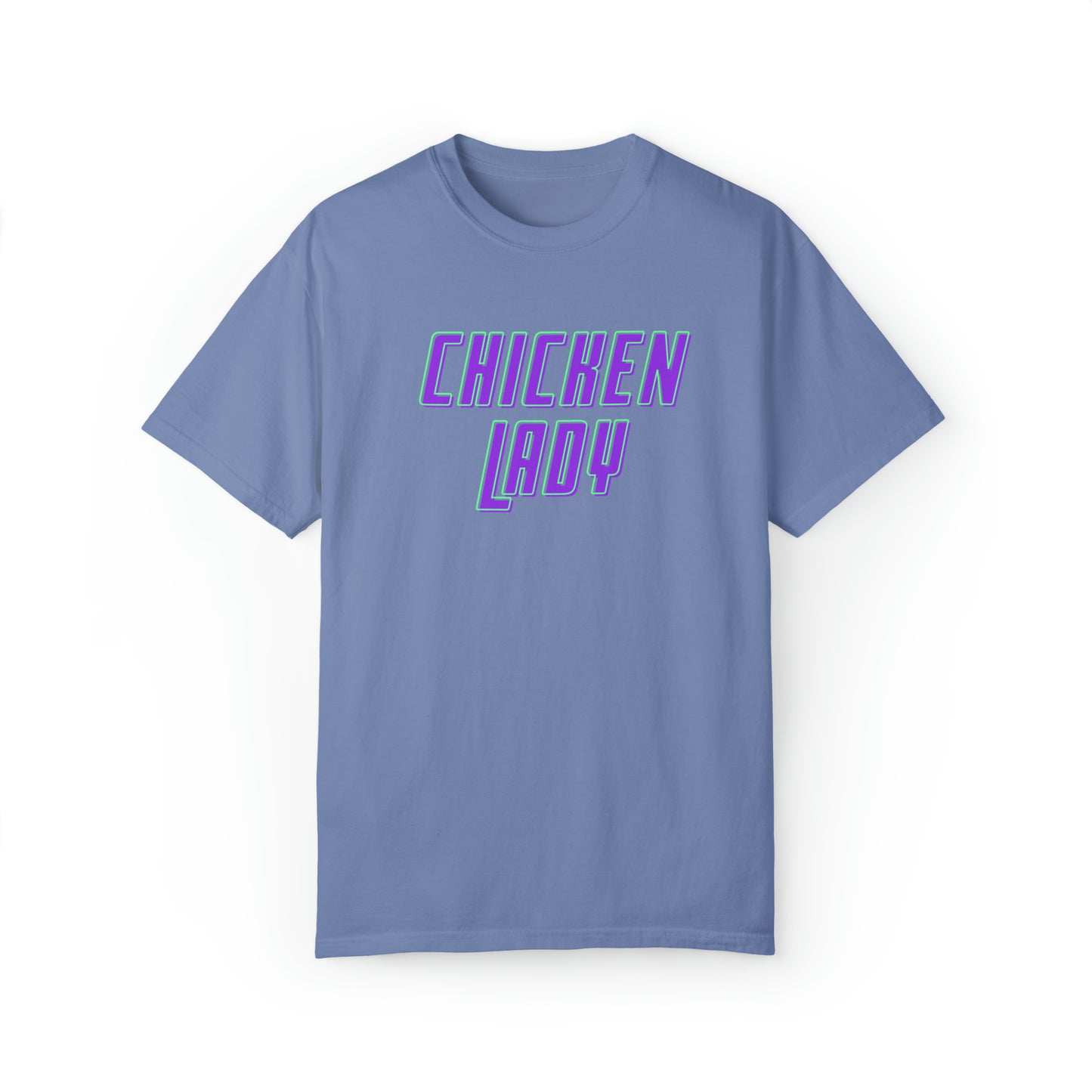 Chicken Lady T-Shirt Homestead Comfort Colors Tee