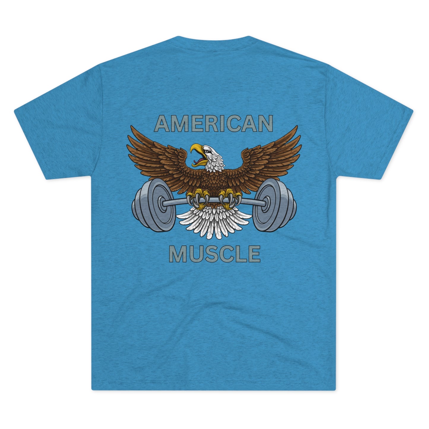 American Muscle T-Shirt, Bald Eagle Shirt for Men