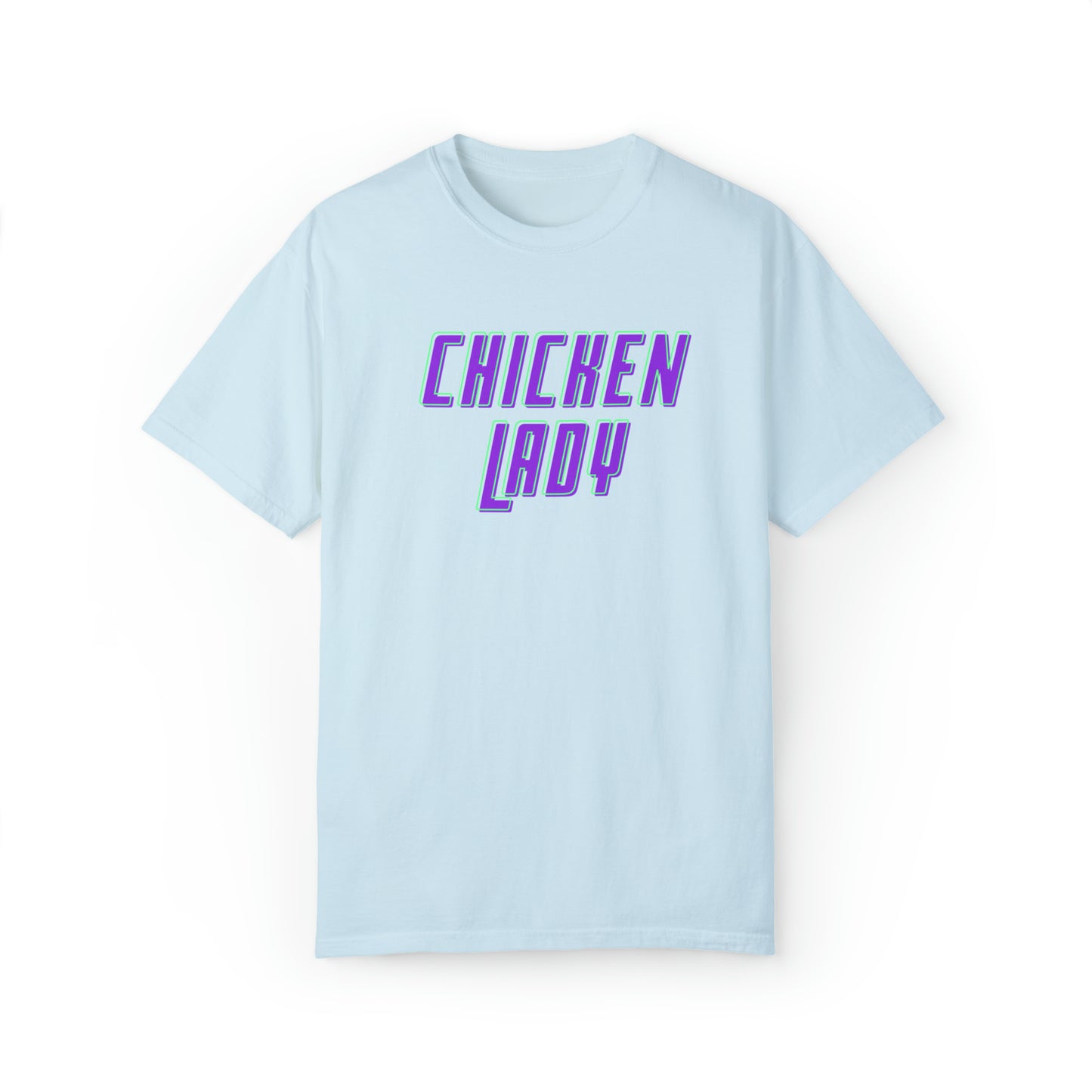 Chicken Lady T-Shirt Homestead Comfort Colors Tee