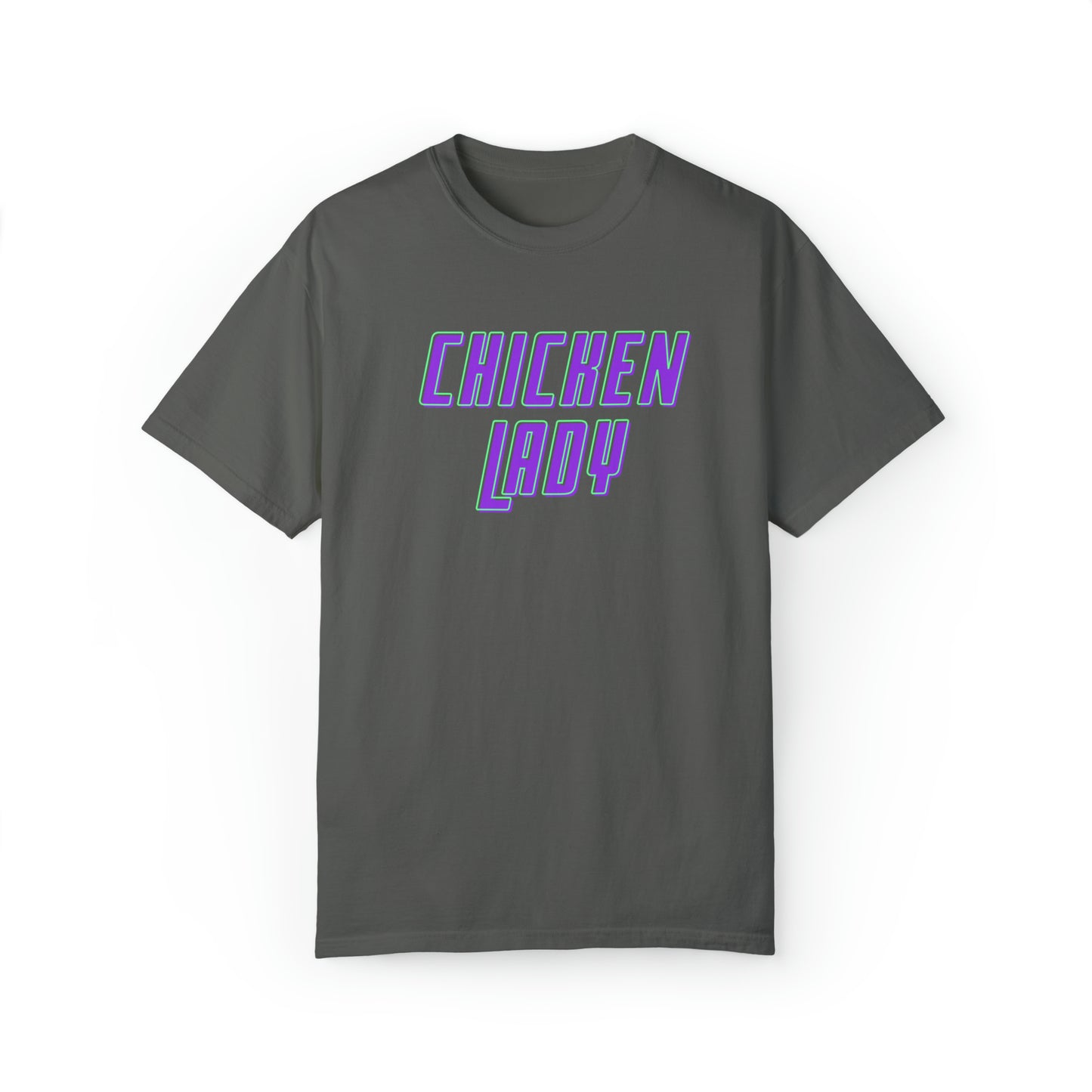 Chicken Lady T-Shirt Homestead Comfort Colors Tee