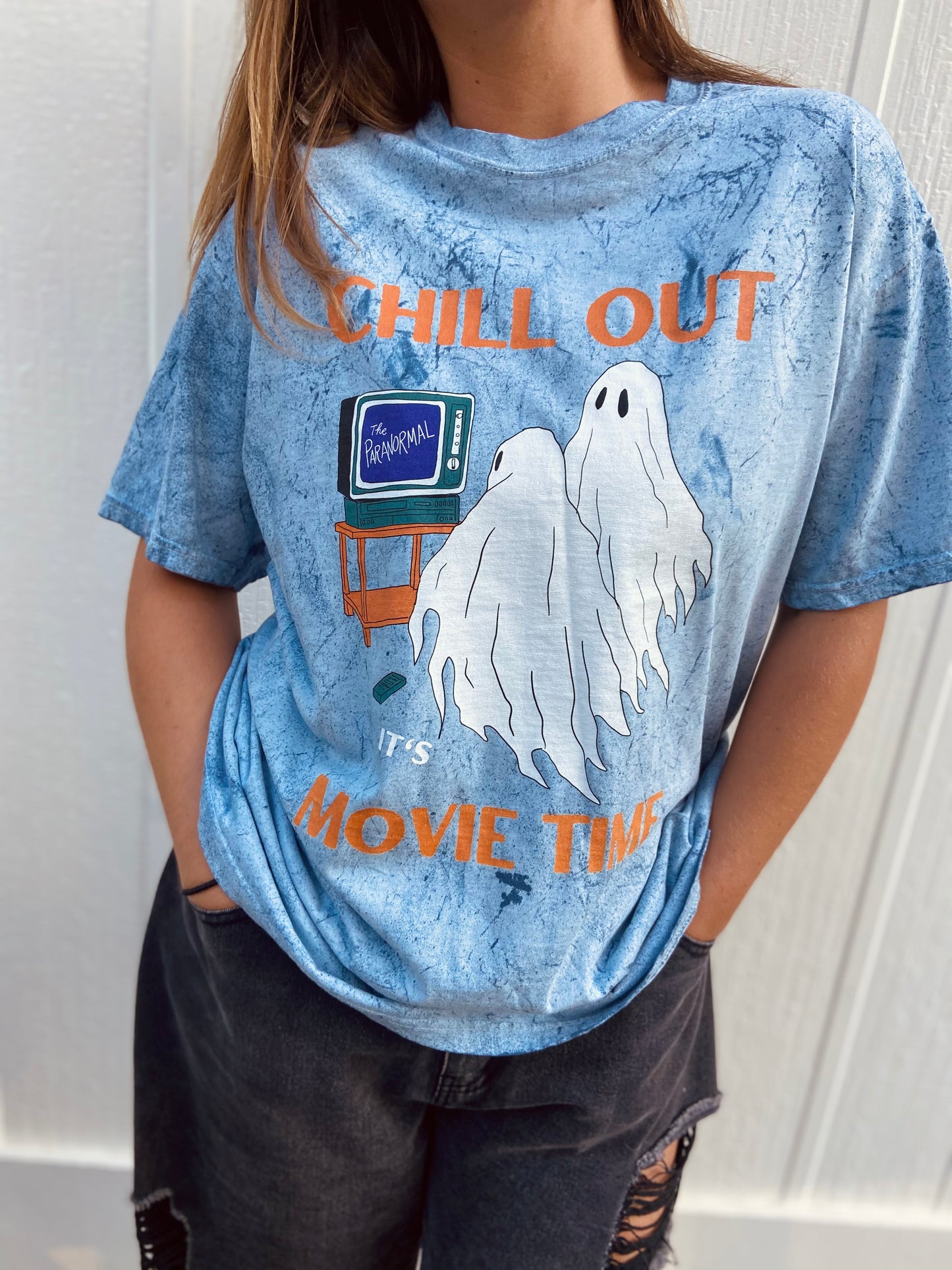 Retro Ghost Halloween T-Shirt